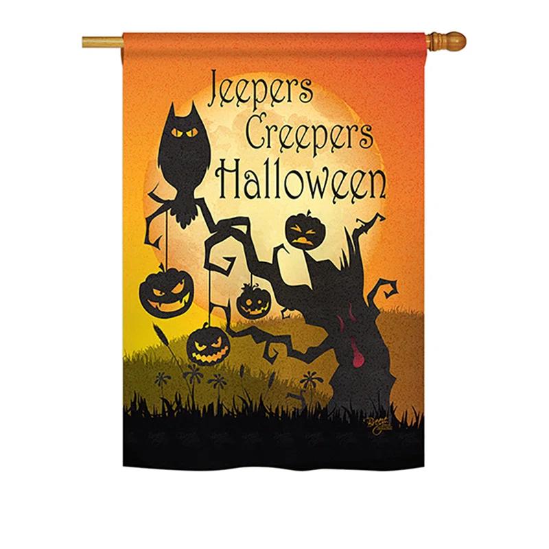 Breeze Decor Double Sided 40'' H x 28'' W Polyester Animal Garden Flag