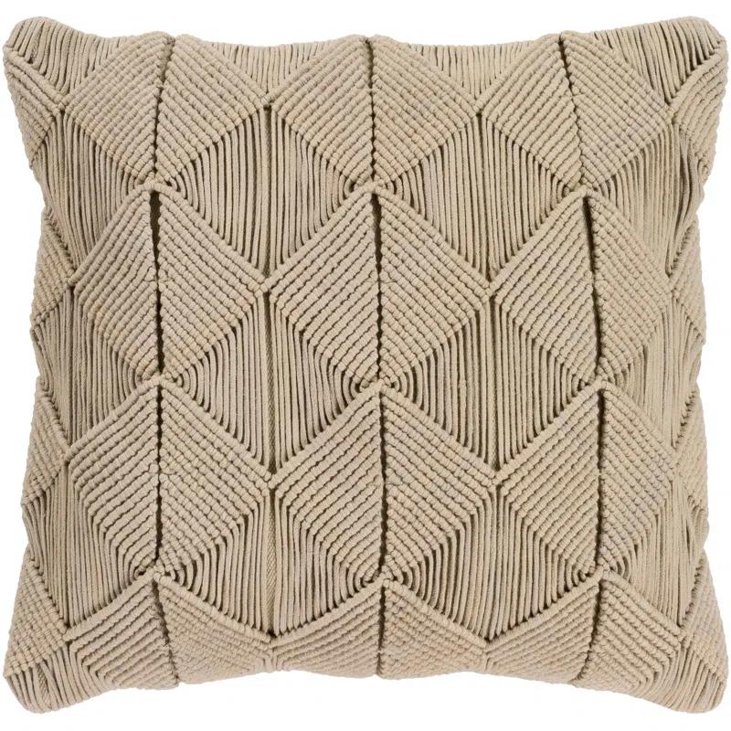 Livabliss Migramah Cotton Reversible Throw Pillow