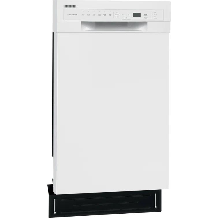 Frigidaire Frigidaire Series 18" 52 dBA Built-in Full Console Dishwasher with Cycle Status Indicators FFBD1831UW
