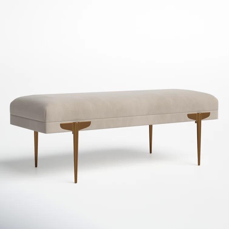 Amplitude 54" Velvet Bench