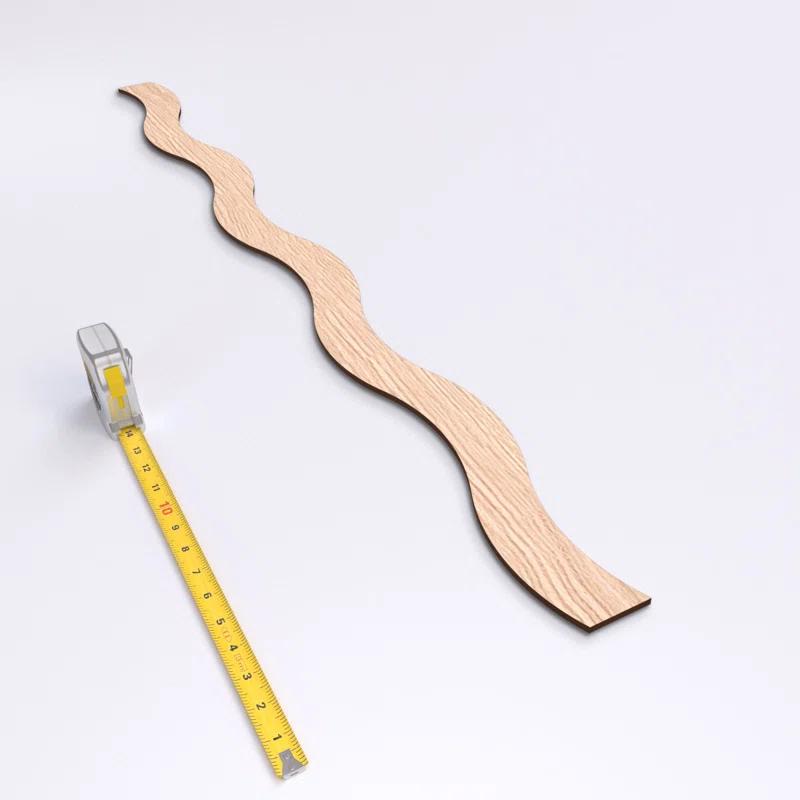 Ekena Millwork Brazos Adjustable Wood Decorative Slat Wall Panel Kit