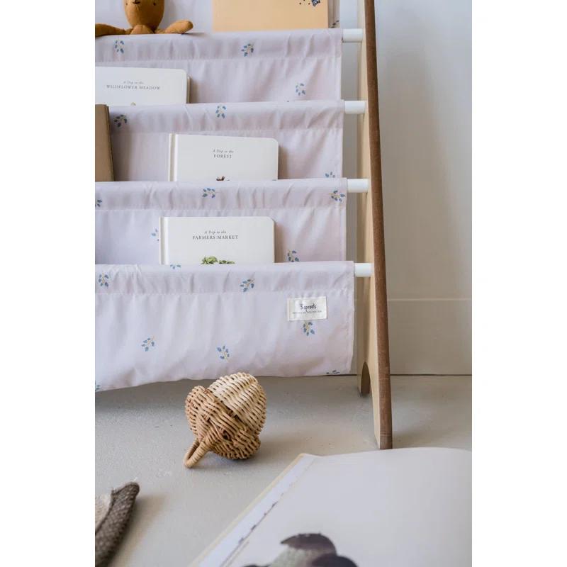 3 Sprouts 3 Sprouts - Book Shelf - Kids Book Rack Organizer  - Baby Room Bookcase