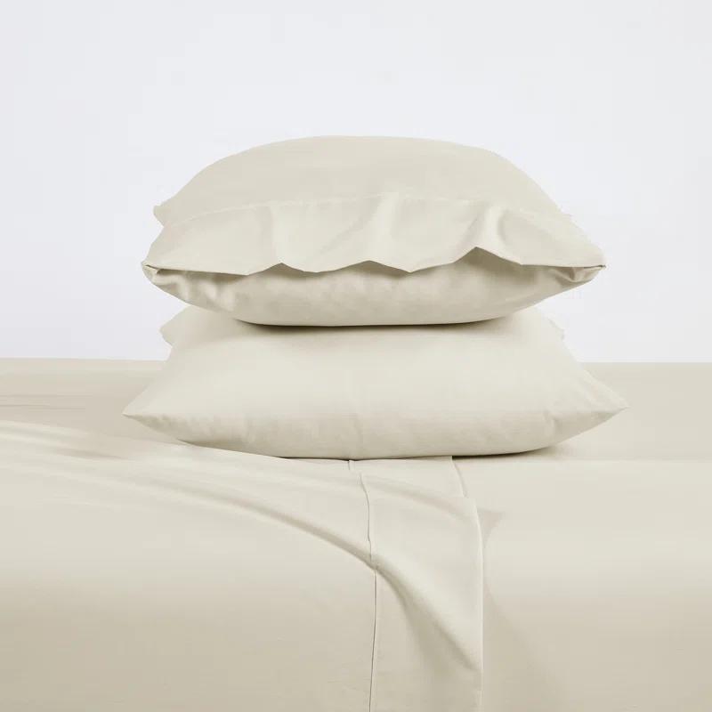 Bed Bath Fashions Bibb Home 2000 Count 6-Piece Rayon From Bamboo Sheet Set with Snug Grip