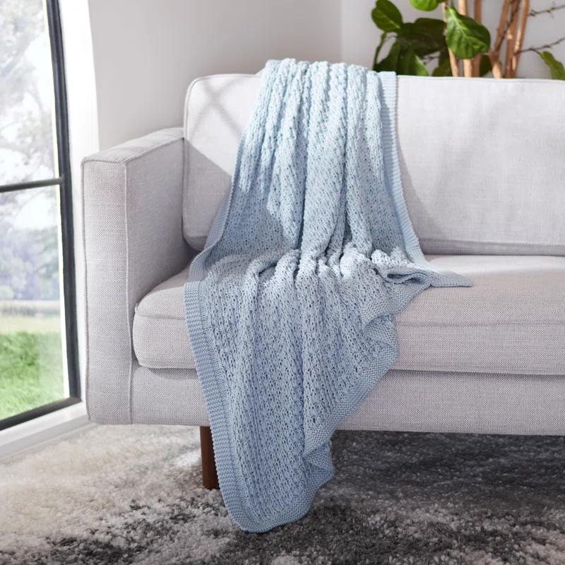 Safavieh Plain Weave / Muslin Throw Blanket