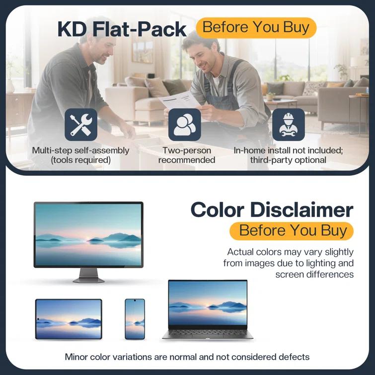 Trent Austin Design® Tryston Sherell Wooden Bookcase Full Bed Frame, Rustic Brown