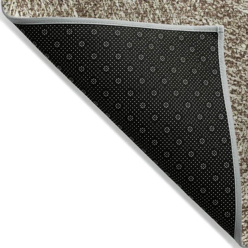 Chayden ACN991 1'8" x 2'6" Machine Washable Gray Indoor/Outdoor Area Rug