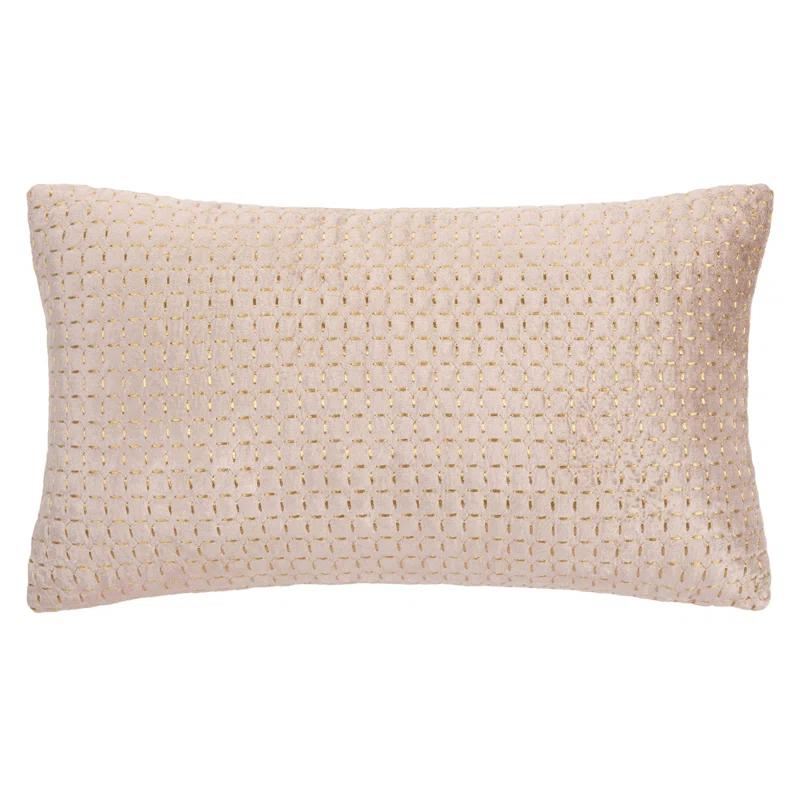 Safavieh Geometric Viscose, Cotton Reversible Throw Pillow