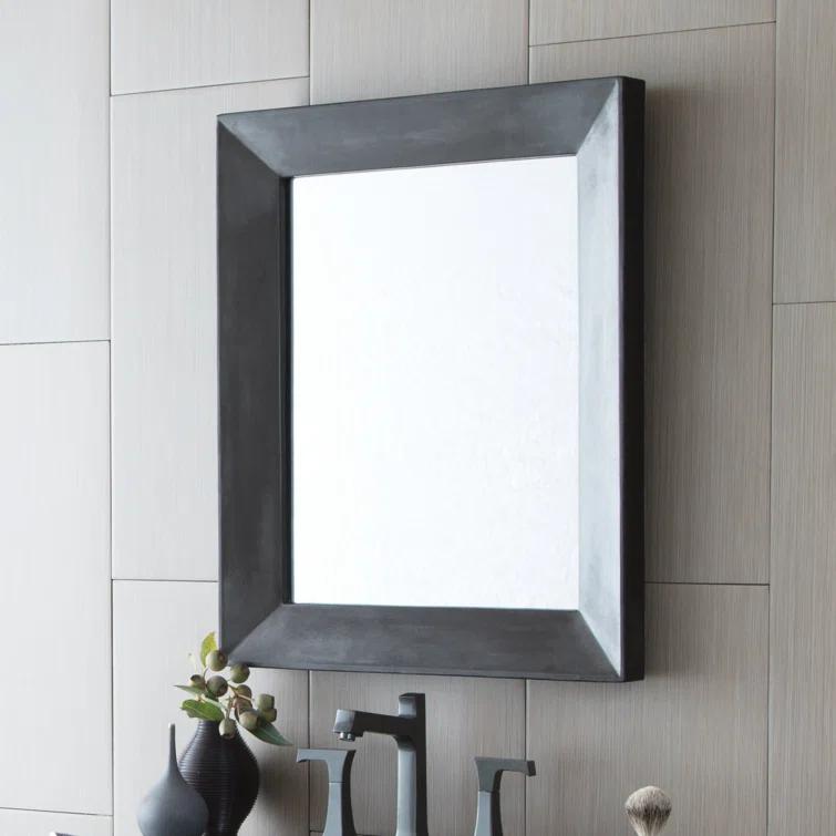 Portola Modern & Contemporary Beveled Bathroom / Vanity Mirror