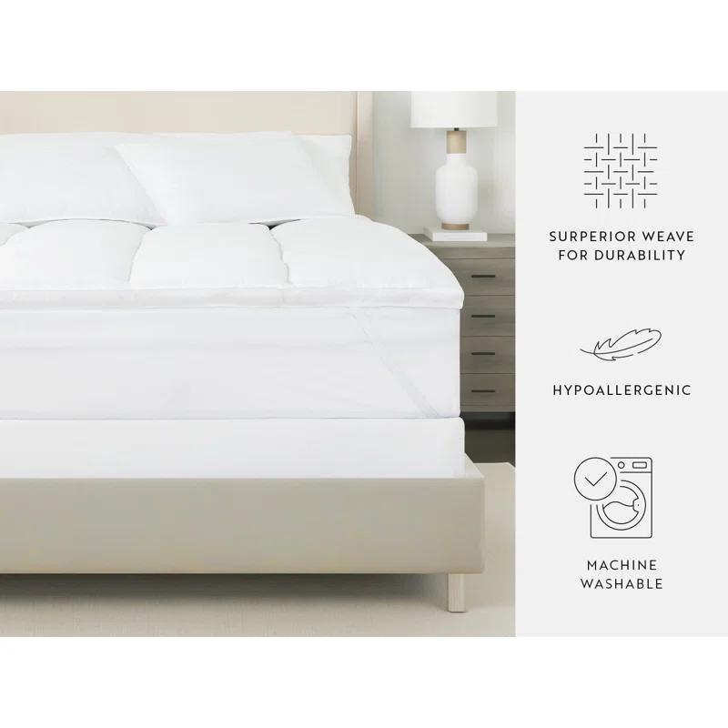 Becky Cameron Simply Soft Pillow Top Luxury Mattress Topper