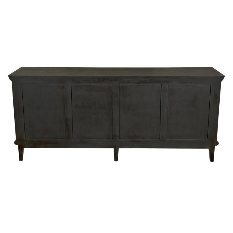 Noir Dumont 74.5'' Solid Wood Sideboard