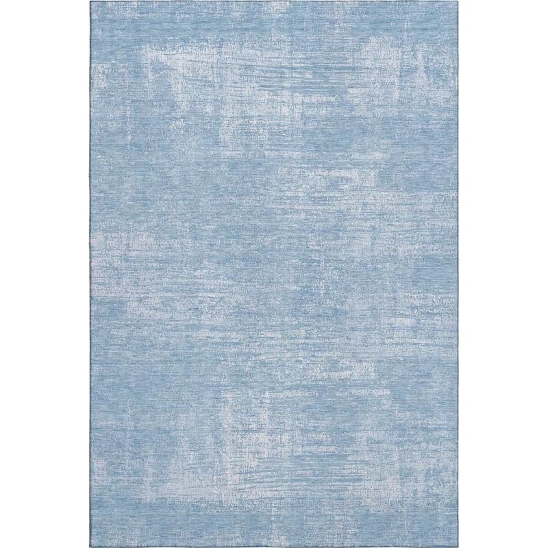 Premium Machine Washable Mayfield Blue Rug