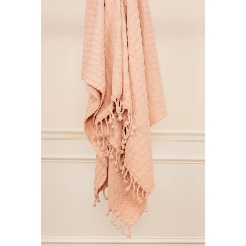Rizzy Home Hand Woven Throw Blanket