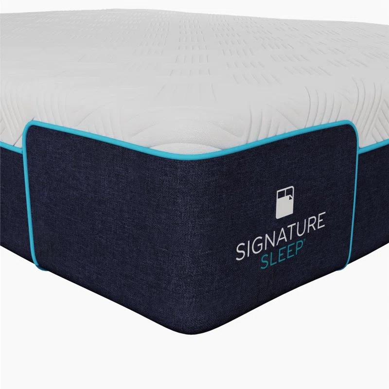 Signature Sleep Bliss Charcoal Cool Gel Memory Foam Mattress