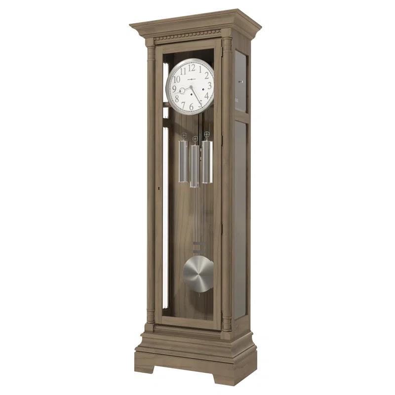Howard Miller® Scott 80.25'' H Oak Solid Wood Grandfather Clock