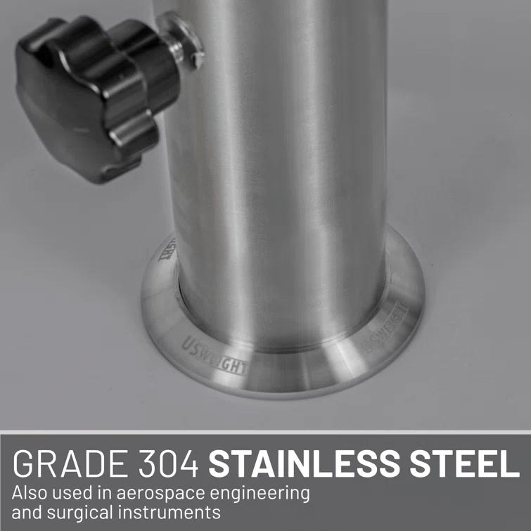 US Weight Fillable 120lb Capacity Free Standing Patio Umbrella Base