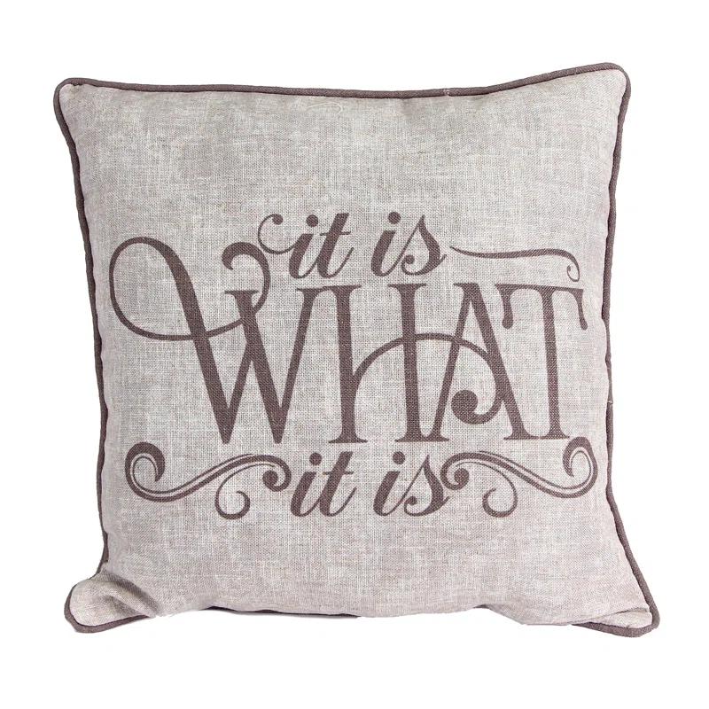 Jordan Manufacturing 18" x 18" Indoor Throw Pillow