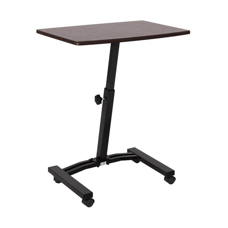 Seville Classics AIRLIFT® 24'' W Rolling Desk or Stand with Wheels & Reviews | Wayfair