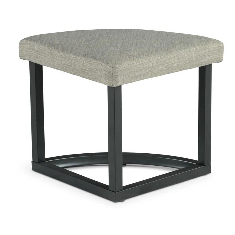 17 Stories Stannos 36" Round Coffee Table with 4 Stools
