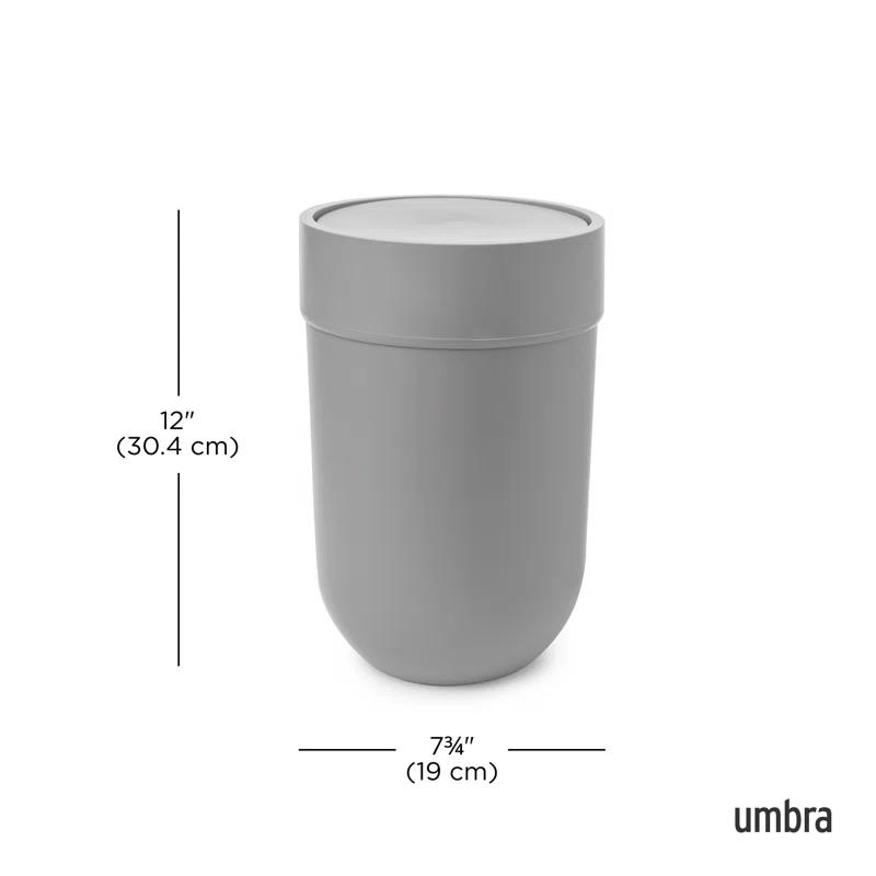 Touch Lidded Waste Can