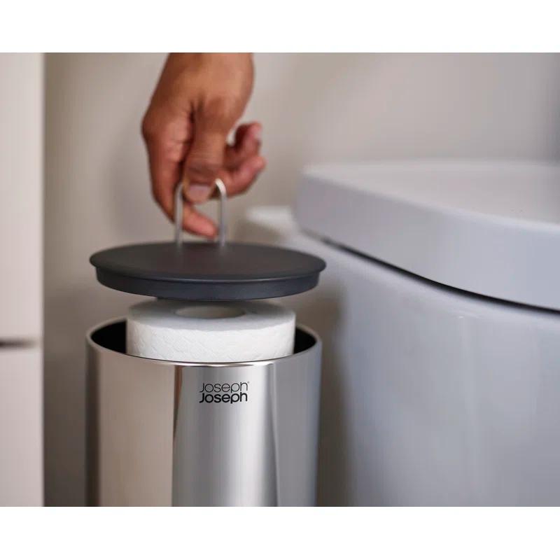 Joseph Joseph 70593 Joseph Joseph EasyStore Luxe Concealed Toilet Paper Holder