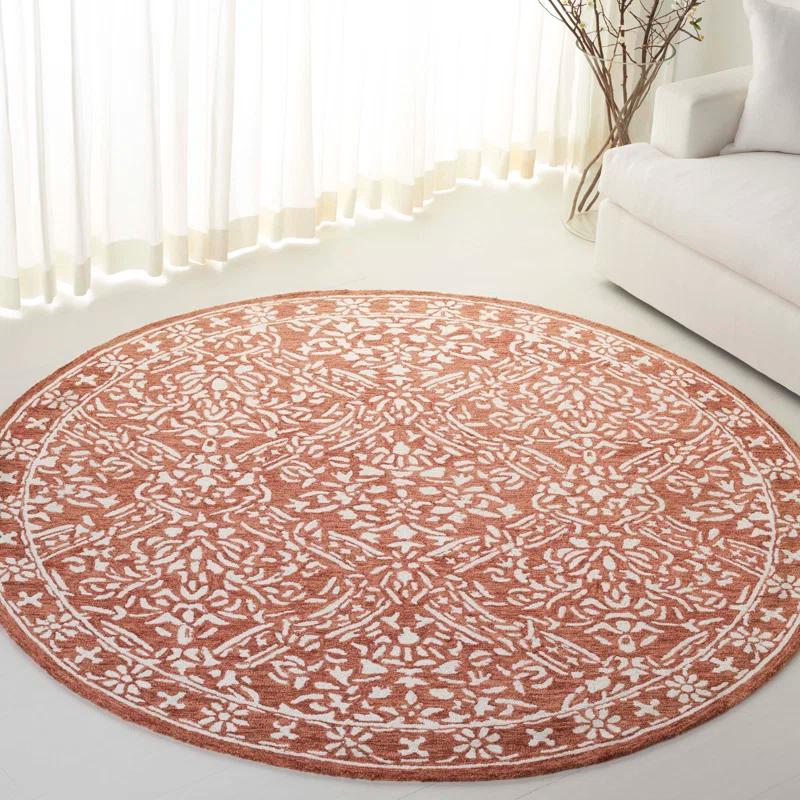 Olivier Lauren Ralph Lauren Hand Tufted Wool & Cotton Damask Rug