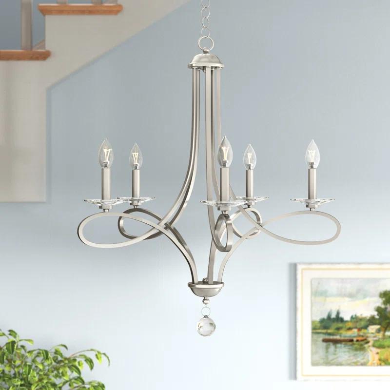 Kelly Clarkson Home Marilyn 5 - Light Dimmable Classic / Traditional Chandelier