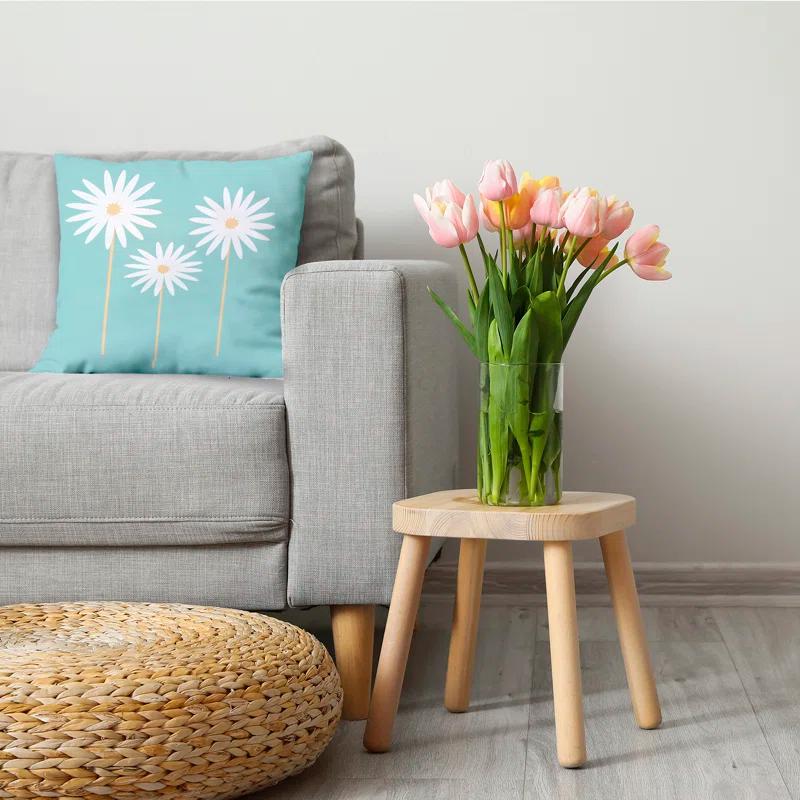 e by design Floral Reversible Throw Pillow