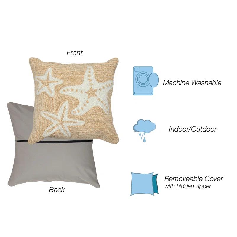 Liora Manne Indoor/Outdoor Throw Pillow