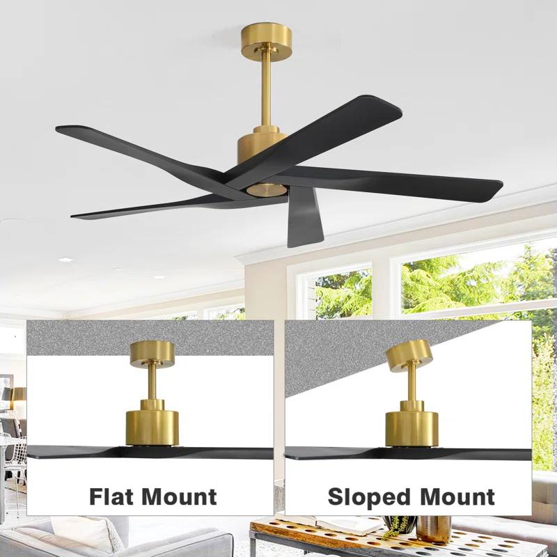 Wade Logan® 5-ABS Blades Indoor Ceiling Fan without Light