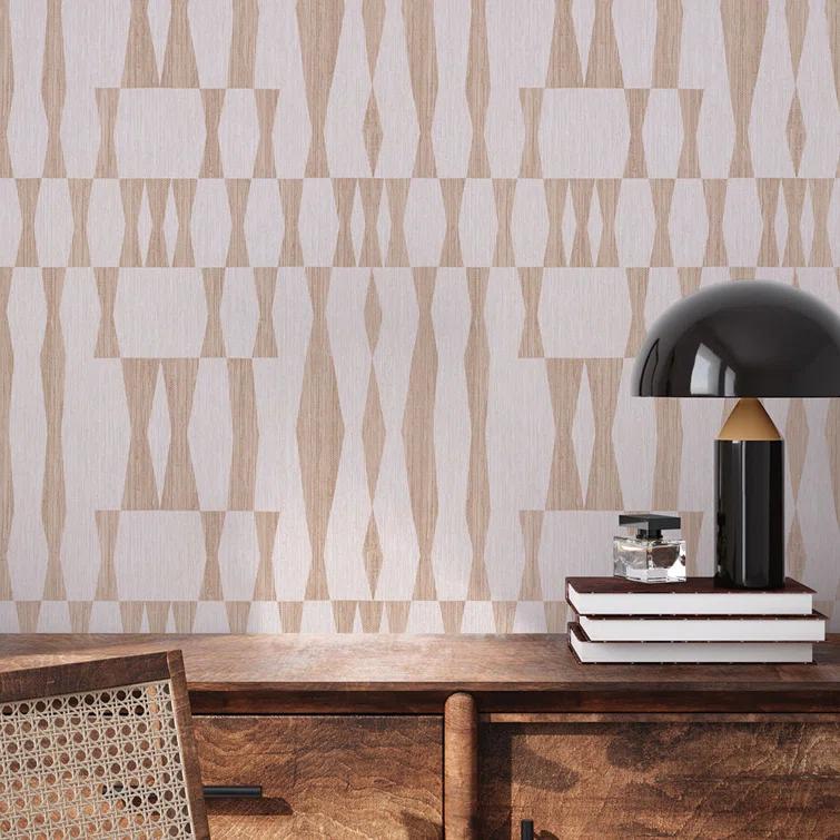 Mirin Peel + Stick Wallpaper - Textured Jute