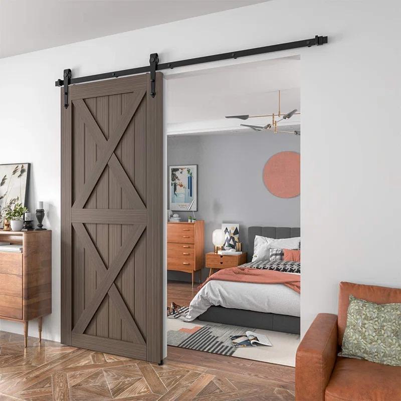 Lazio Sliding Standard Single Barn Door Hardware Kit