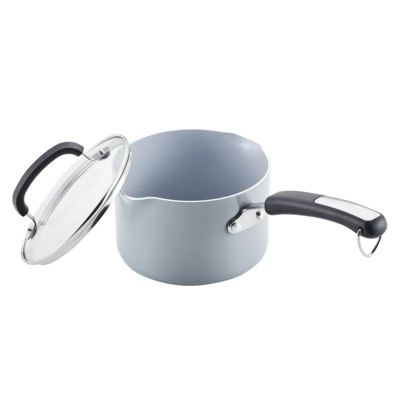 Farberware Eco Advantage Ceramic Nonstick Cookware Pots and Pans Set with Cooking Tools, 13 Piece