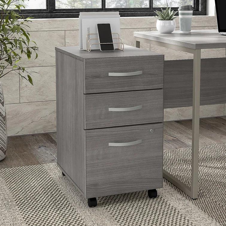 Inbox Zero Katye 16'' Wide 3 -Drawer Mobile File Cabinet