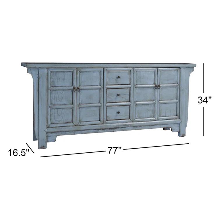 Crafton Reclaimed Pine Wood Sideboard