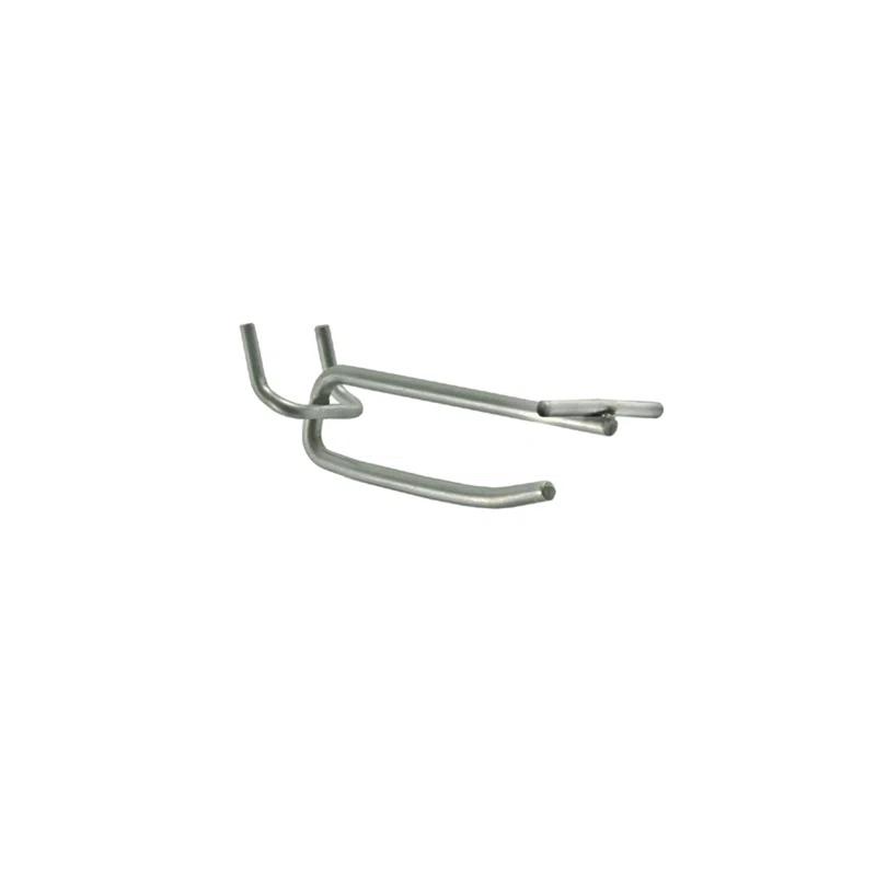 2" Metal Wire Flip Scan Hook .148" Diameter, 50-Pack