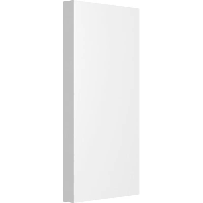 Ekena Millwork Standard Foster Plinth Block with Square Edge