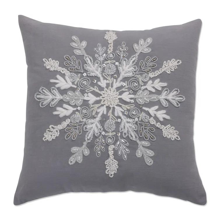 Pillow Perfect Floral Reversible Throw Pillow