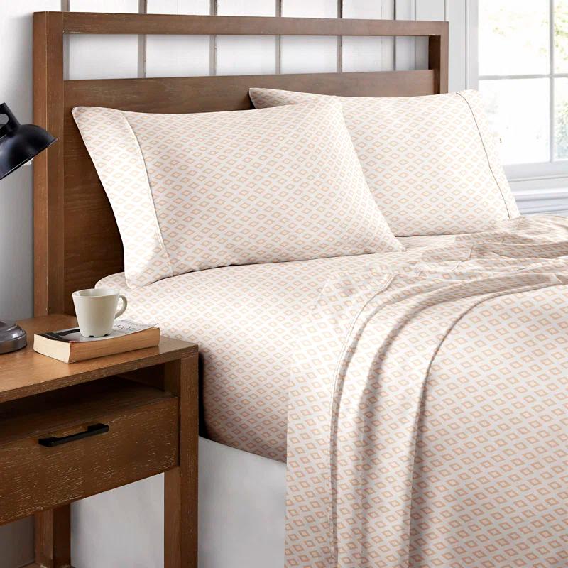 Brielle Percale Geometric Sheet Set