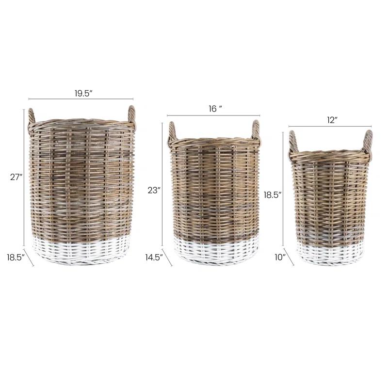 happimess Happimess Rattan Basket