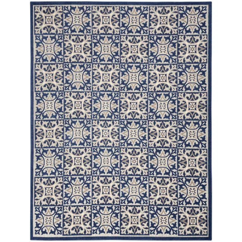 Lark Manor™ Isalia Geometric Indoor / Outdoor Rug