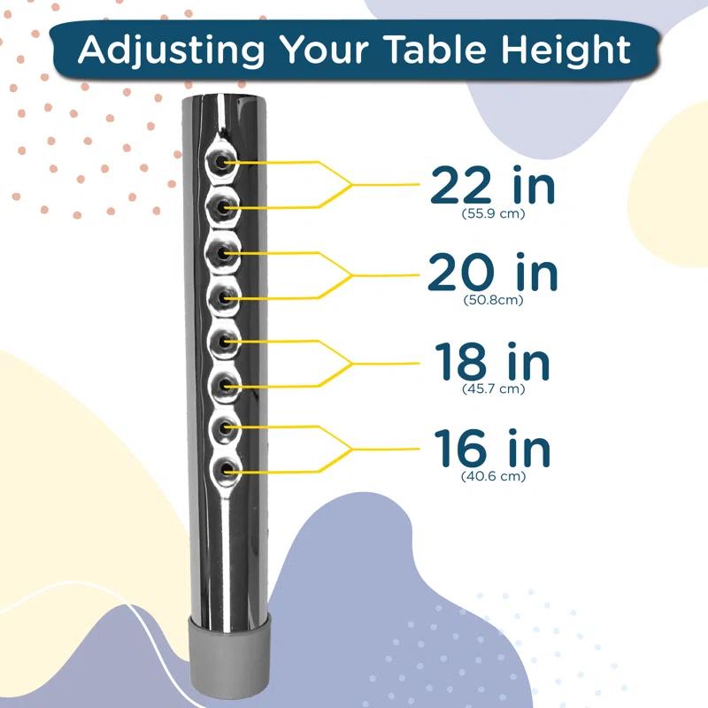 Children's Factory AS WE GROW Rectangular Adjustable Table