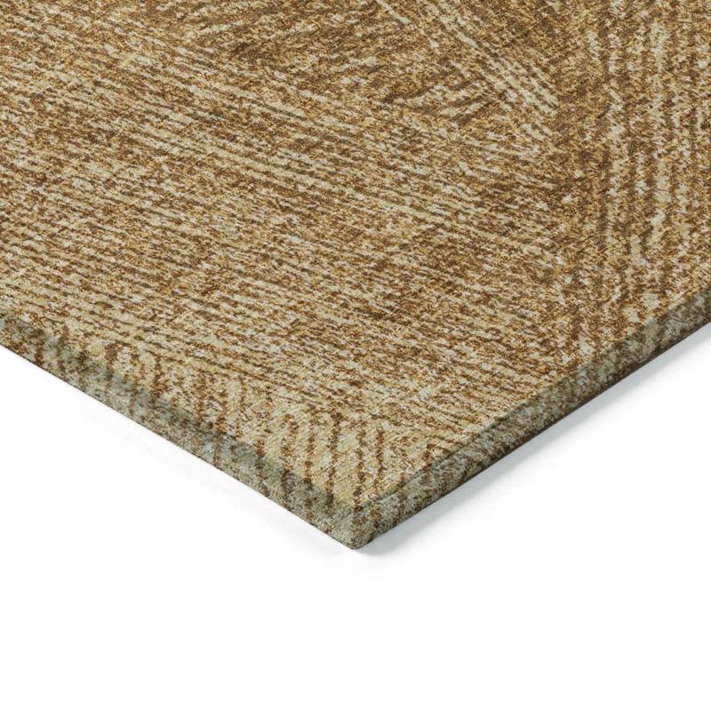 Chayden ACN991 1'8" x 2'6" Machine Washable Gray Indoor/Outdoor Area Rug