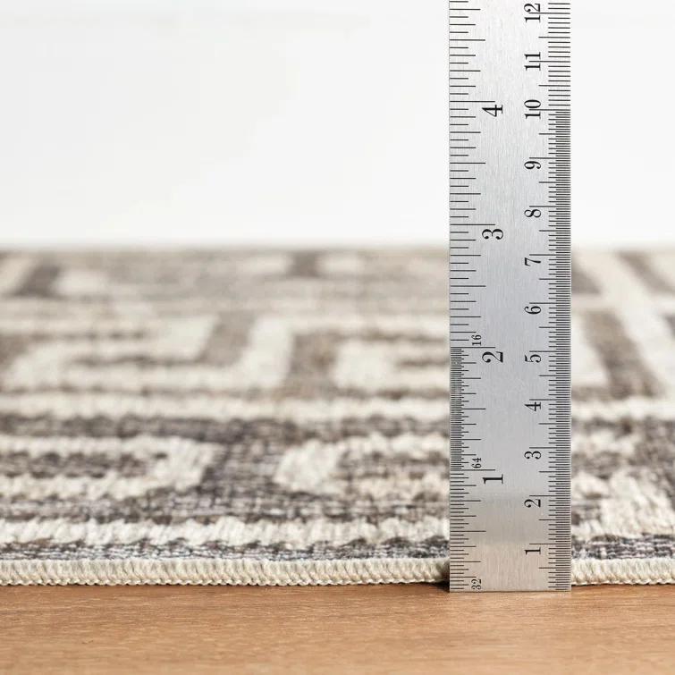 Dash and Albert Rugs Auricula Natural Machine Washable Rug