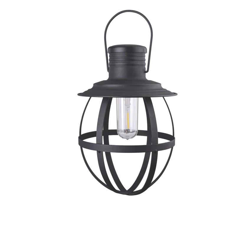 Xodus Innovations 12'' Battery Powered Integrated LED Outdoor Lantern