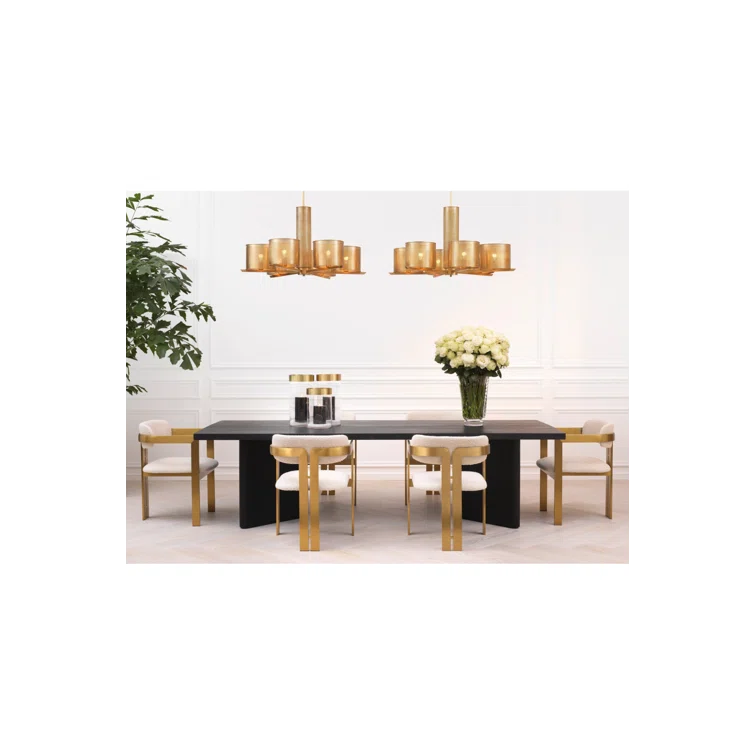 Eichholtz Vertex 12'' H Glass Tabletop Hurricane