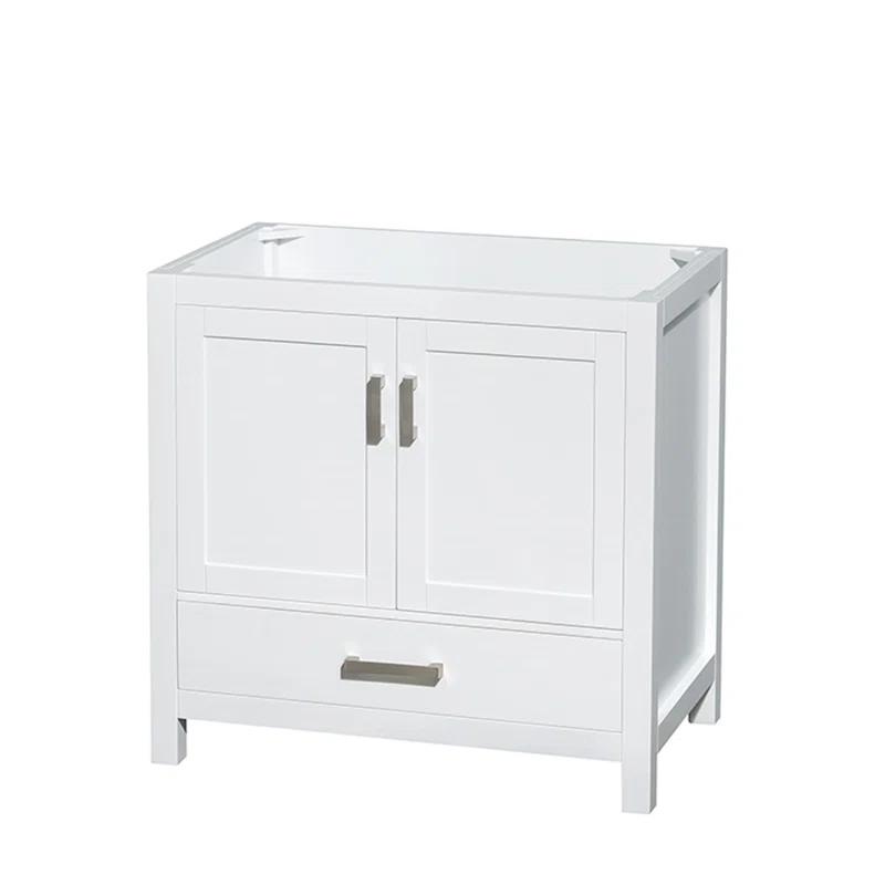 Wyndham Collection Sheffield 35" Freestanding Single Vanity Base Only