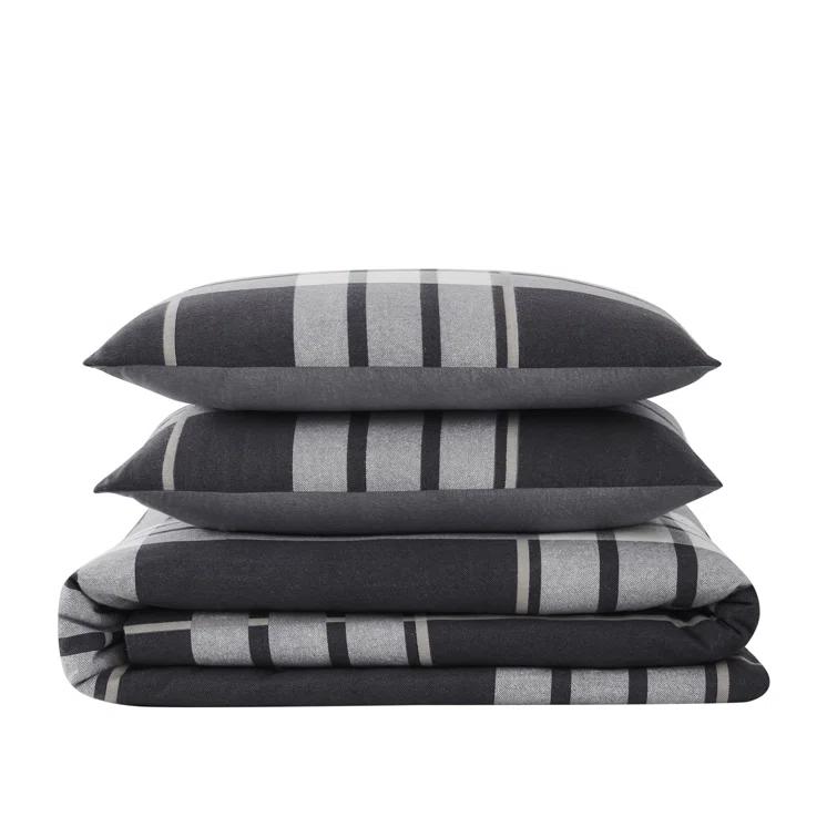Truly Soft Milo Plaid Flannel Flannel Plaid Duvet Cover Set