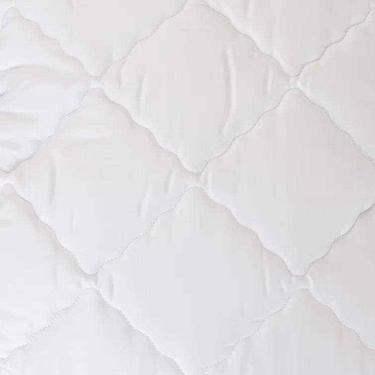 Downlite Extra Deep Triple Protection Plush Down Alternative Waterproof Mattress Pad