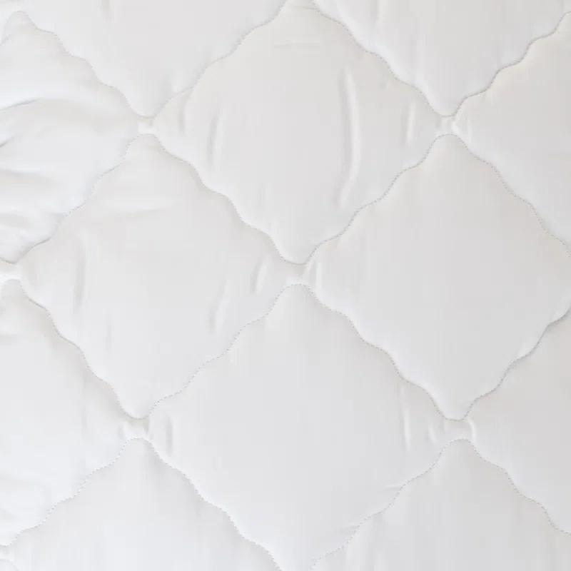 Downlite Extra Deep Triple Protection Plush Down Alternative Waterproof Mattress Pad