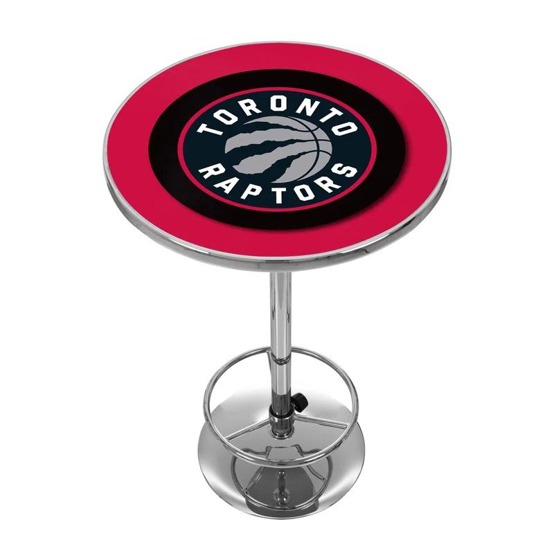 Trademark Global Round Metal Base Dining Table